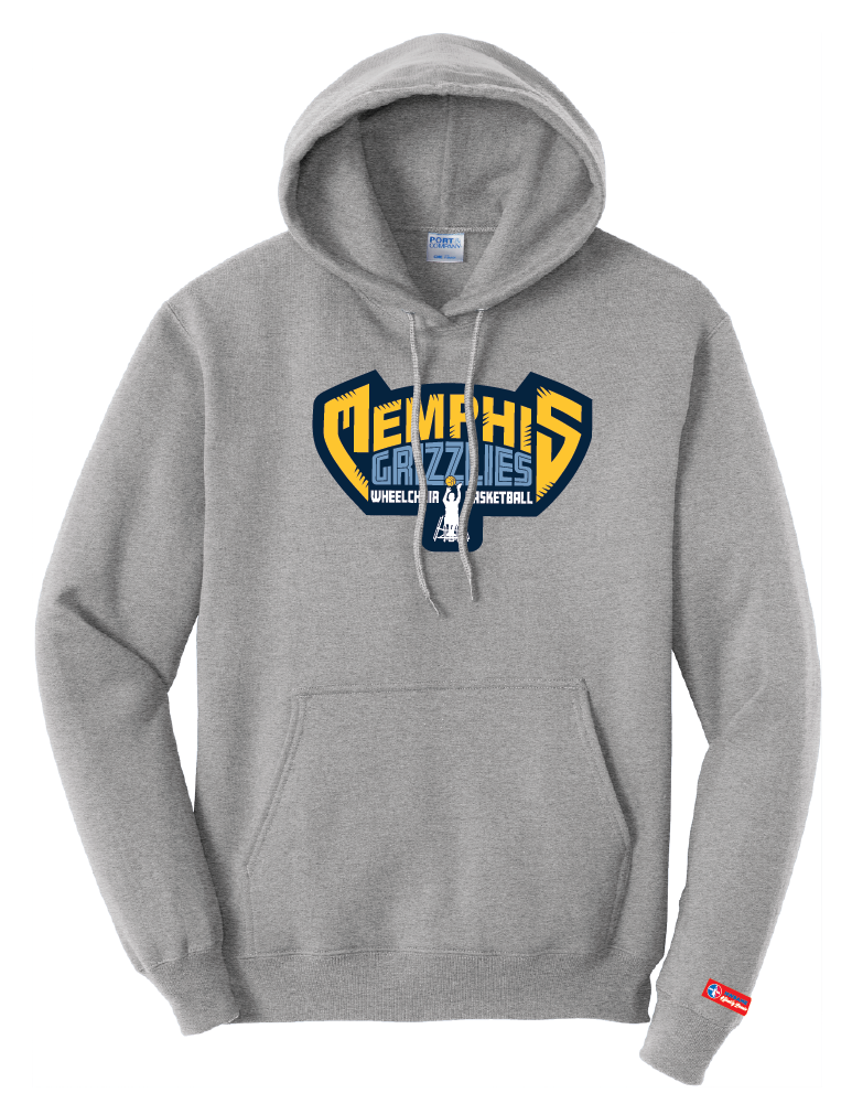 NWBA Officially Licensed - Memphis Rollin' Grizzlies - Pullover Hoodie