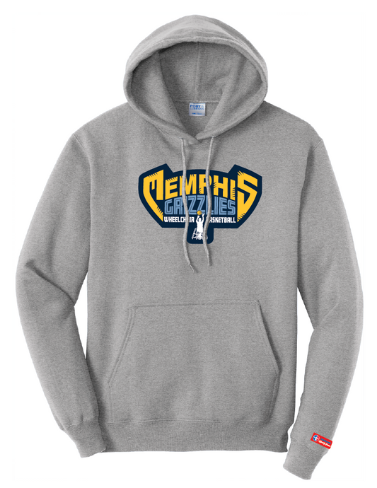 NWBA Officially Licensed - Memphis Rollin' Grizzlies - Pullover Hoodie