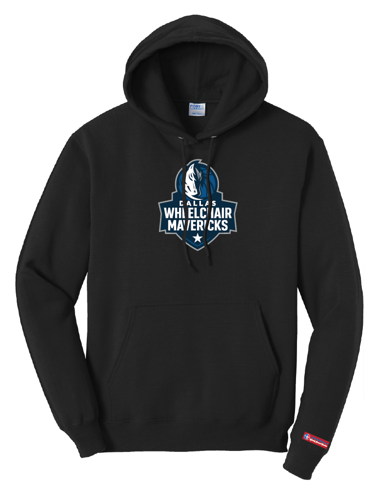 NWBA Officially Licensed - Dallas Wheelchair Mavericks - Pullover Hoodie
