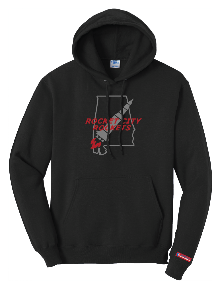 NWBA Officially Licensed - Rocket City Rockets - Hoodie