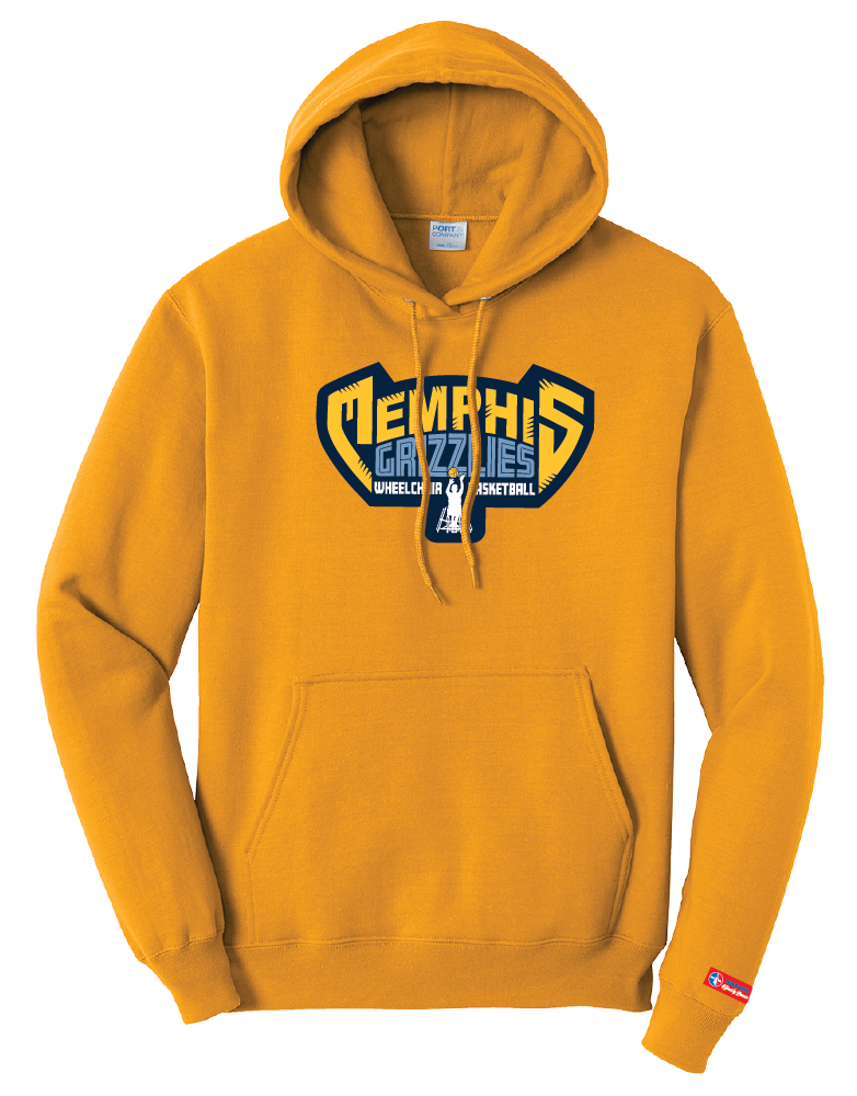 NWBA Officially Licensed - Memphis Rollin' Grizzlies - Pullover Hoodie