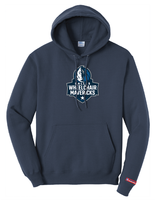NWBA Officially Licensed - Dallas Wheelchair Mavericks - Pullover Hoodie