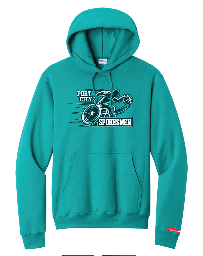 NWBA Officially Licensed - Port City Spokesmen - Pullover Hoodie
