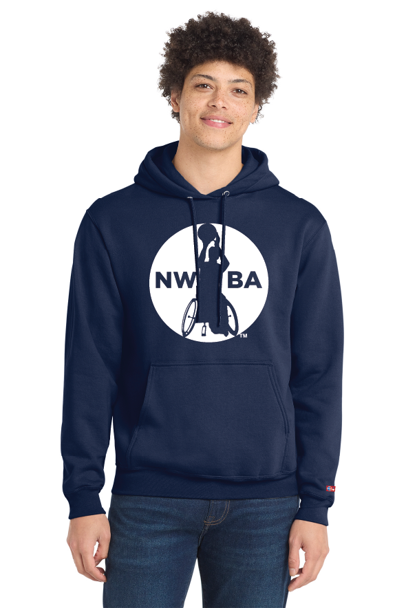 NWBA Officially Licensed - 1-Color Medallion Hoodie