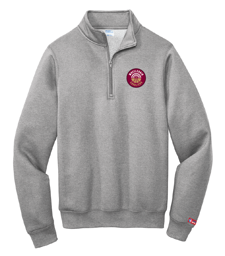 NWBA Officially Licensed - Cleveland Wheelchair Cavaliers - Fleece 1/4 Zip