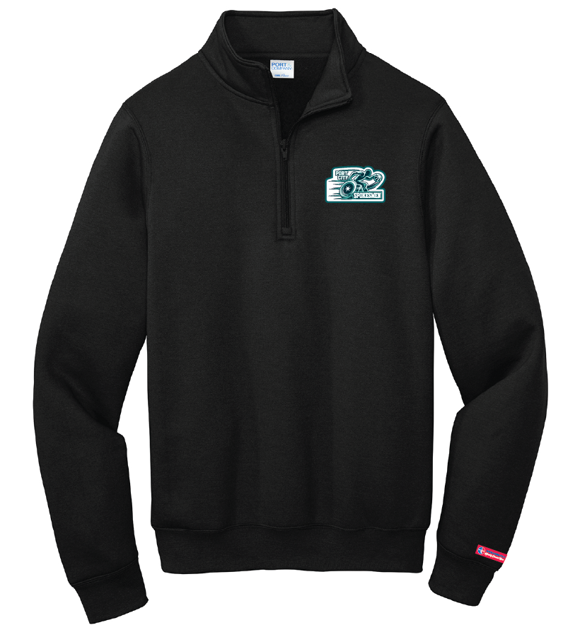 NWBA Officially Licensed - Port City Spokesmen - Fleece 1/4 Zip