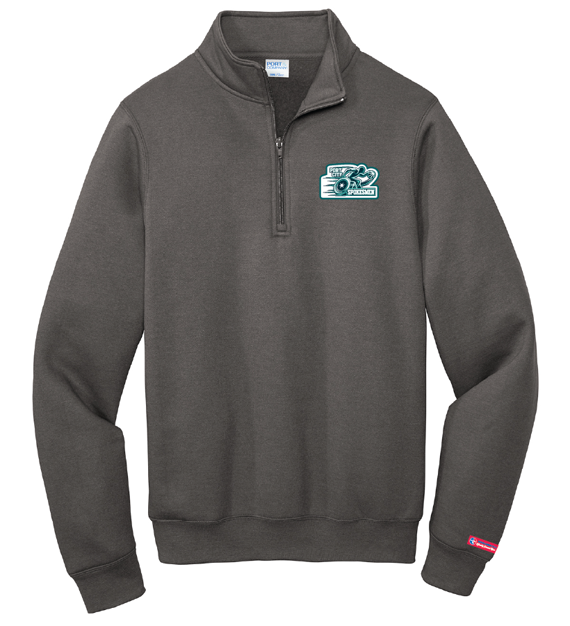 NWBA Officially Licensed - Port City Spokesmen - Fleece 1/4 Zip