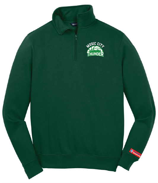 NWBA Officially Licensed - Music City Thunder - Fleece 1/4 Zip
