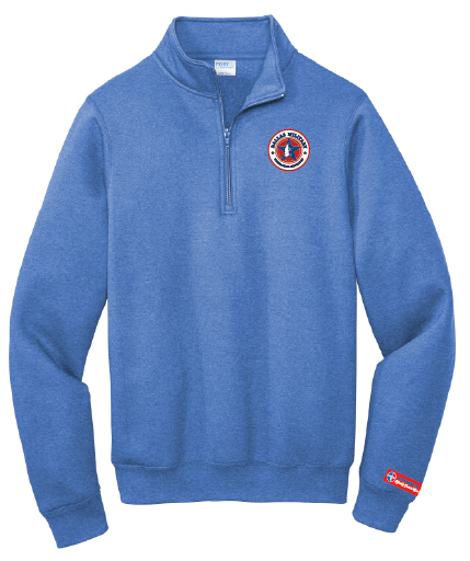 NWBA Officially Licensed - Dallas Military Wheelchair Mavericks - Fleece 1/4 Zip