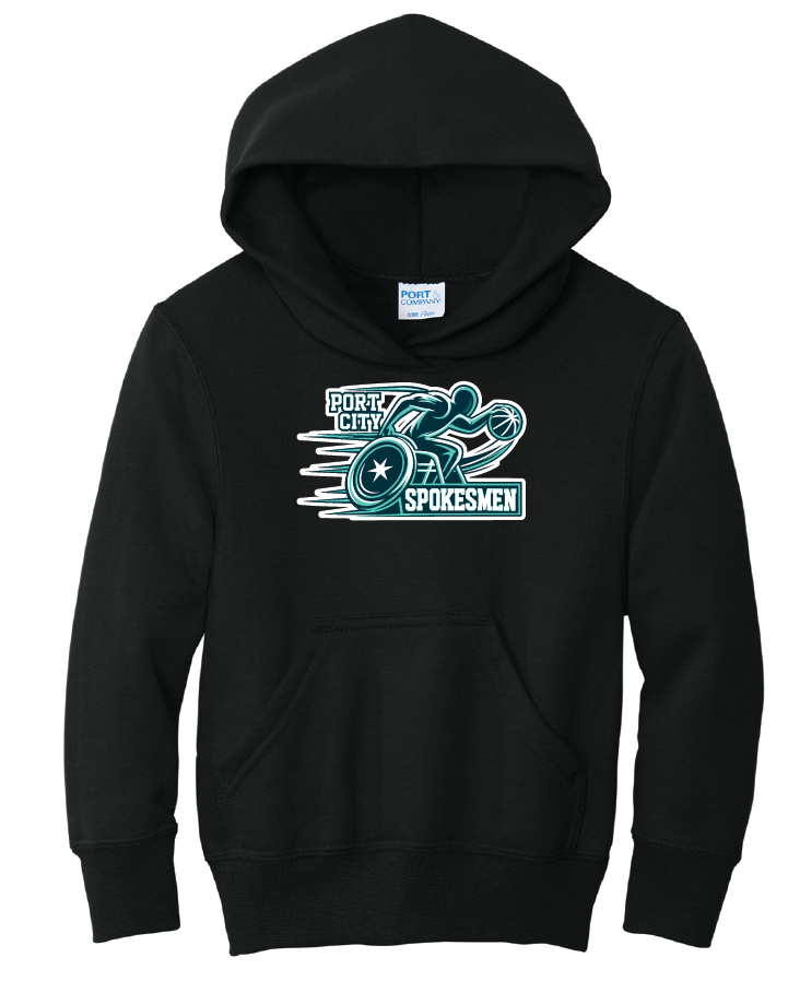 NWBA Officially Licensed - Port City Spokesmen - Youth Hoodie
