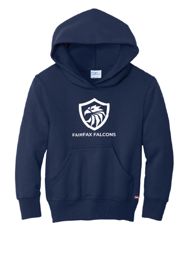 NWBA Officially Licensed - Fairfax Falcons - Youth Hoodie