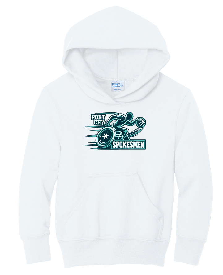 NWBA Officially Licensed - Port City Spokesmen - Youth Hoodie