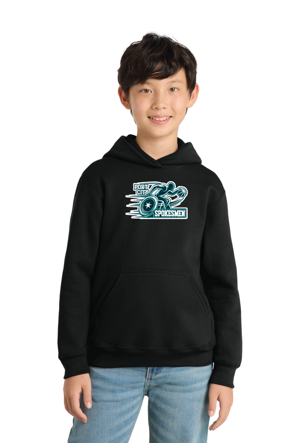 NWBA Officially Licensed - Port City Spokesmen - Youth Hoodie