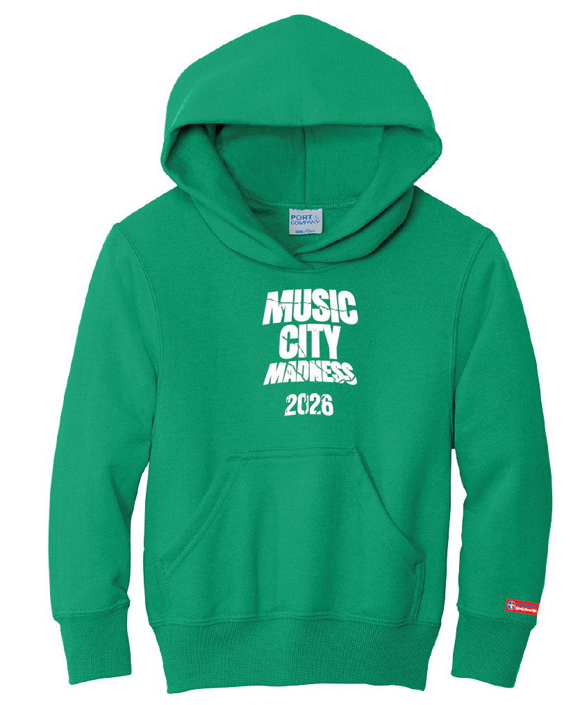 NWBA Officially Licensed - 2026 Music City Madness - Youth - Hoodie
