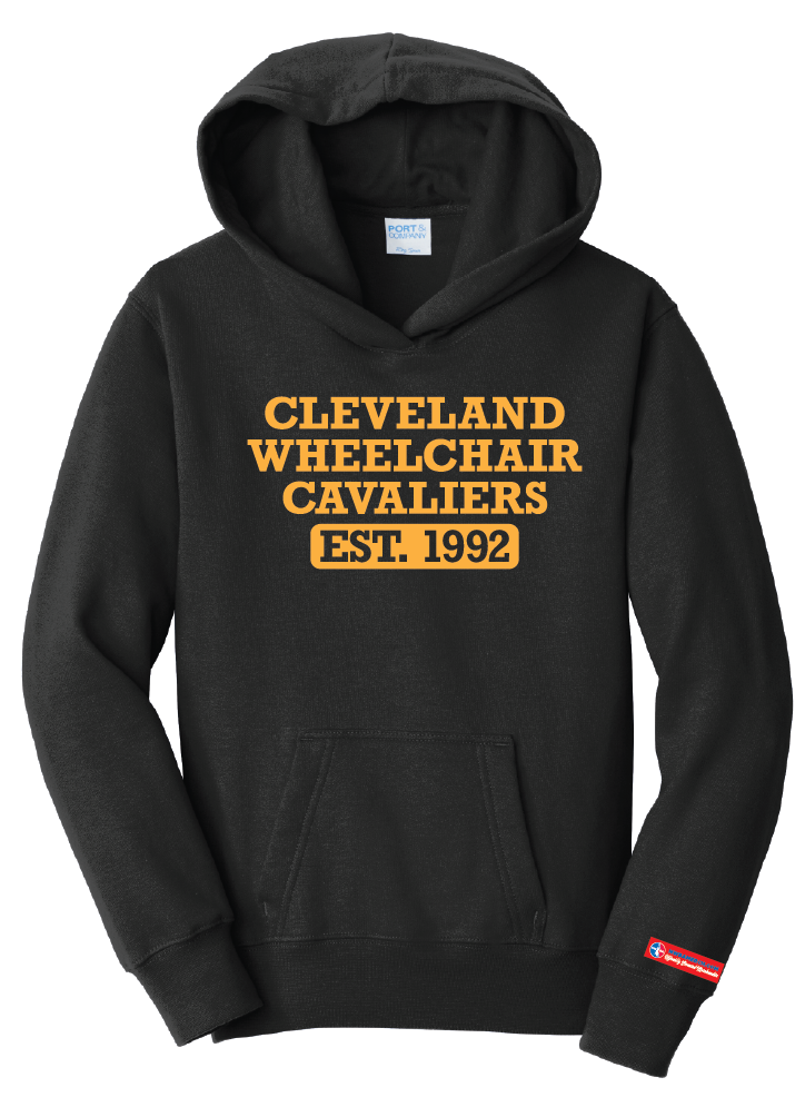 NWBA Officially Licensed - Cleveland Wheelchair Cavaliers - Youth - Hoodie