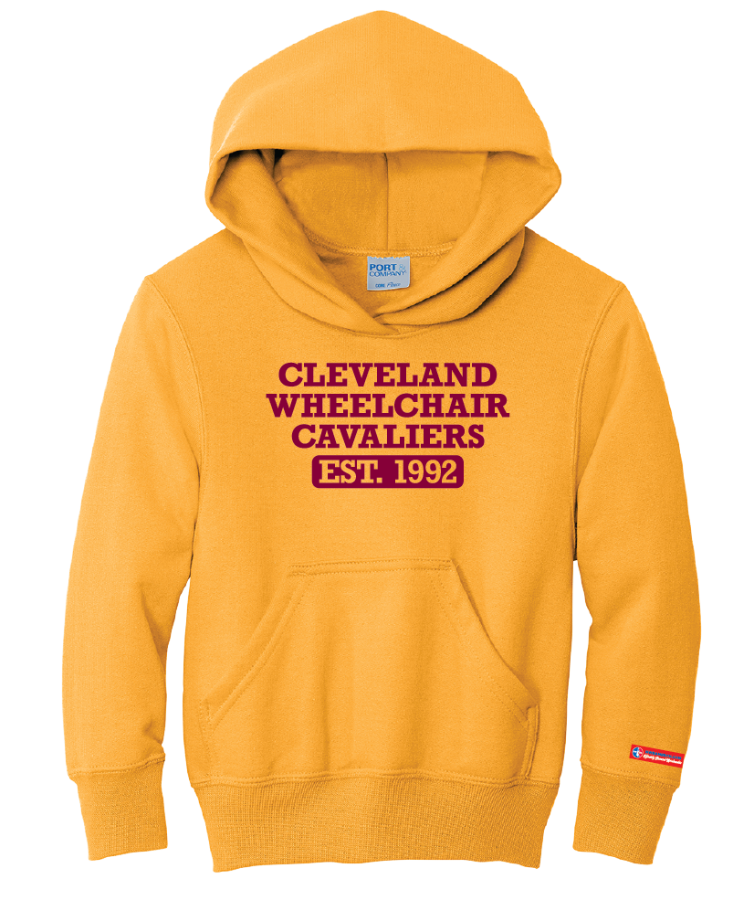 NWBA Officially Licensed - Cleveland Wheelchair Cavaliers - Youth - Hoodie