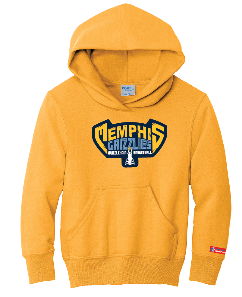 NWBA Officially Licensed - Memphis Rollin' Grizzlies - Youth - Hoodie