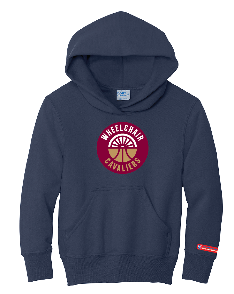 NWBA Officially Licensed - Cleveland Wheelchair Cavaliers - Youth - Hoodie