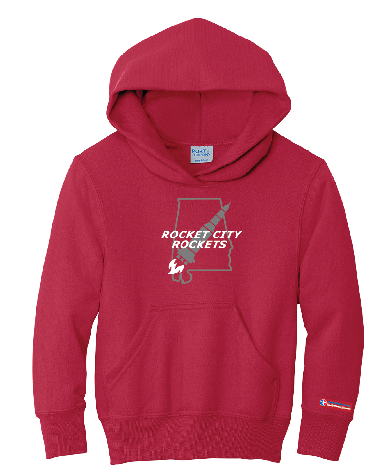 NWBA Officially Licensed - Rocket City Rockets - Youth - Hoodie