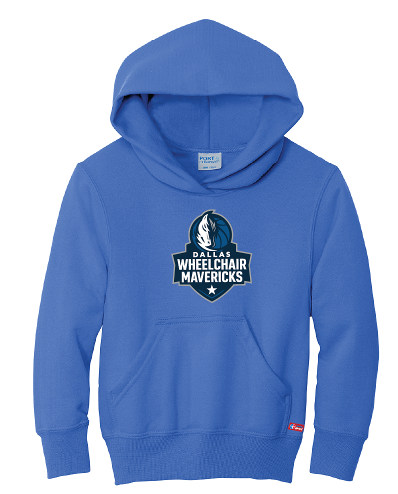NWBA Officially Licensed - Dallas Wheelchair Mavericks - Youth - Hoodie