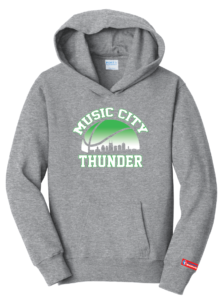 NWBA Officially Licensed - Music City Thunder - Youth - Hoodie