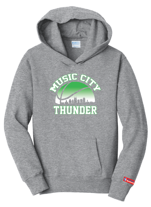 NWBA Officially Licensed - Music City Thunder - Youth - Hoodie