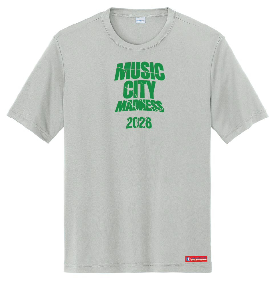 NWBA Officially Licensed - 2026 Music City Madness - Men's - T-Shirt - Performance