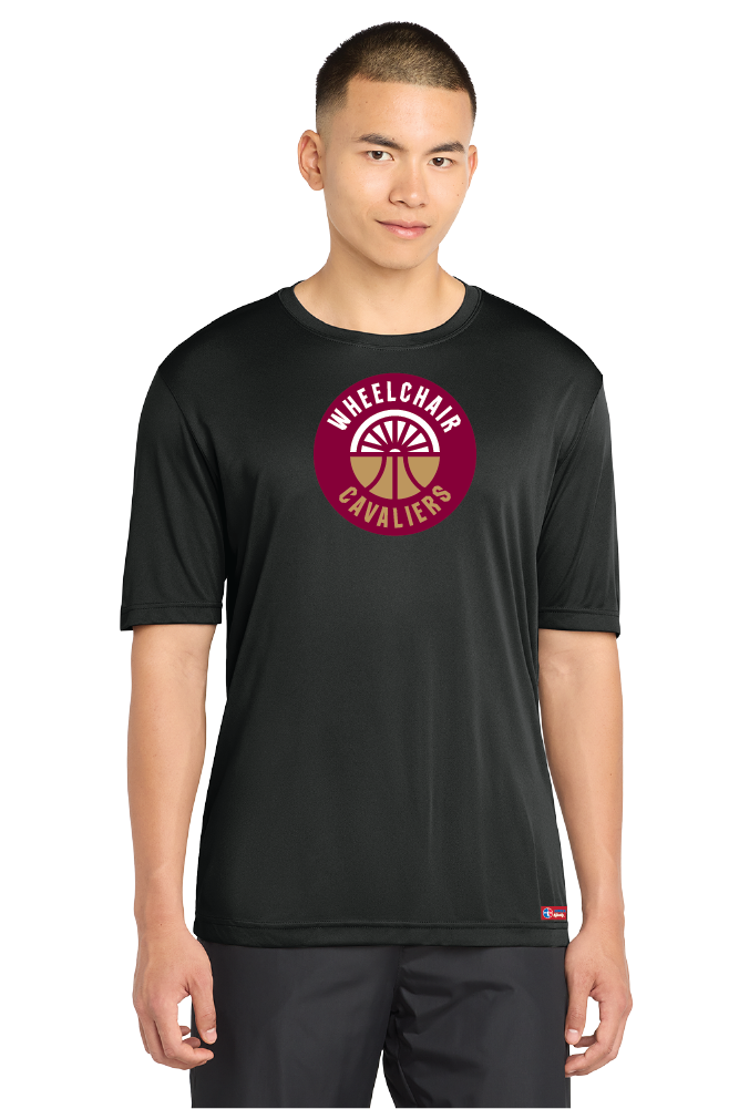 NWBA Officially Licensed - Cleveland Wheelchair Cavaliers - Men's - T-Shirt - Performance