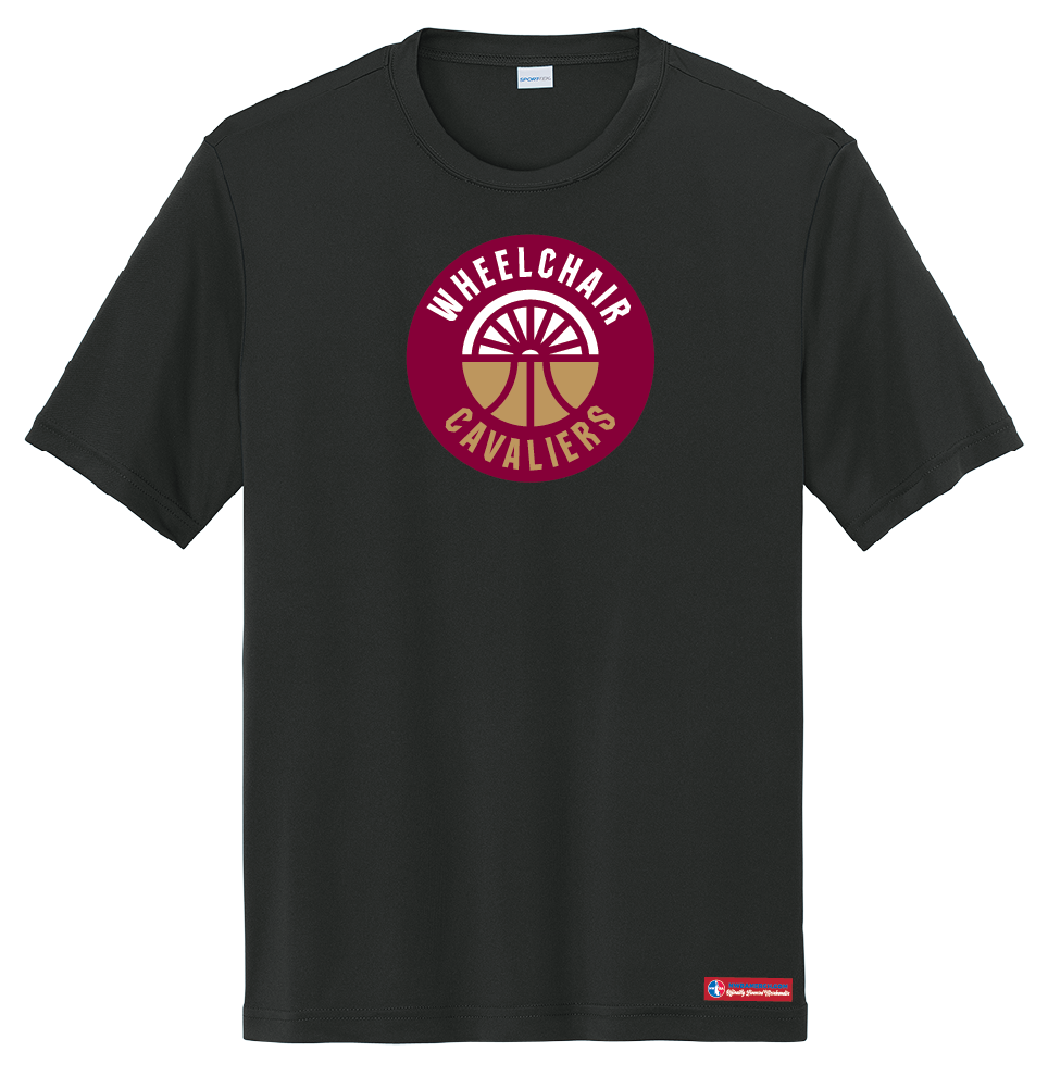 NWBA Officially Licensed - Cleveland Wheelchair Cavaliers - Youth - T-Shirt - Performance