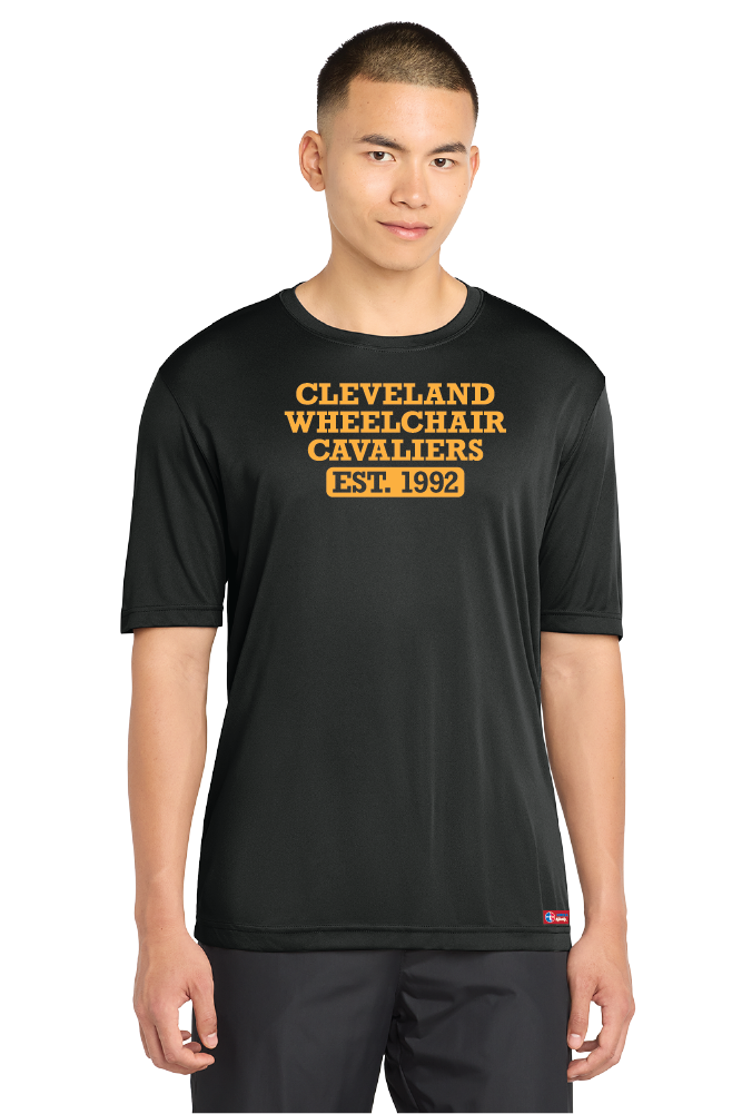 NWBA Officially Licensed - Cleveland Wheelchair Cavaliers - Men's - T-Shirt - Performance
