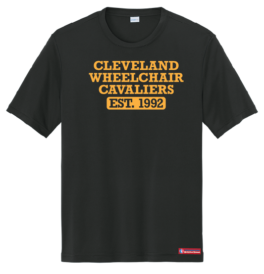 NWBA Officially Licensed - Cleveland Wheelchair Cavaliers - Men's - T-Shirt - Performance