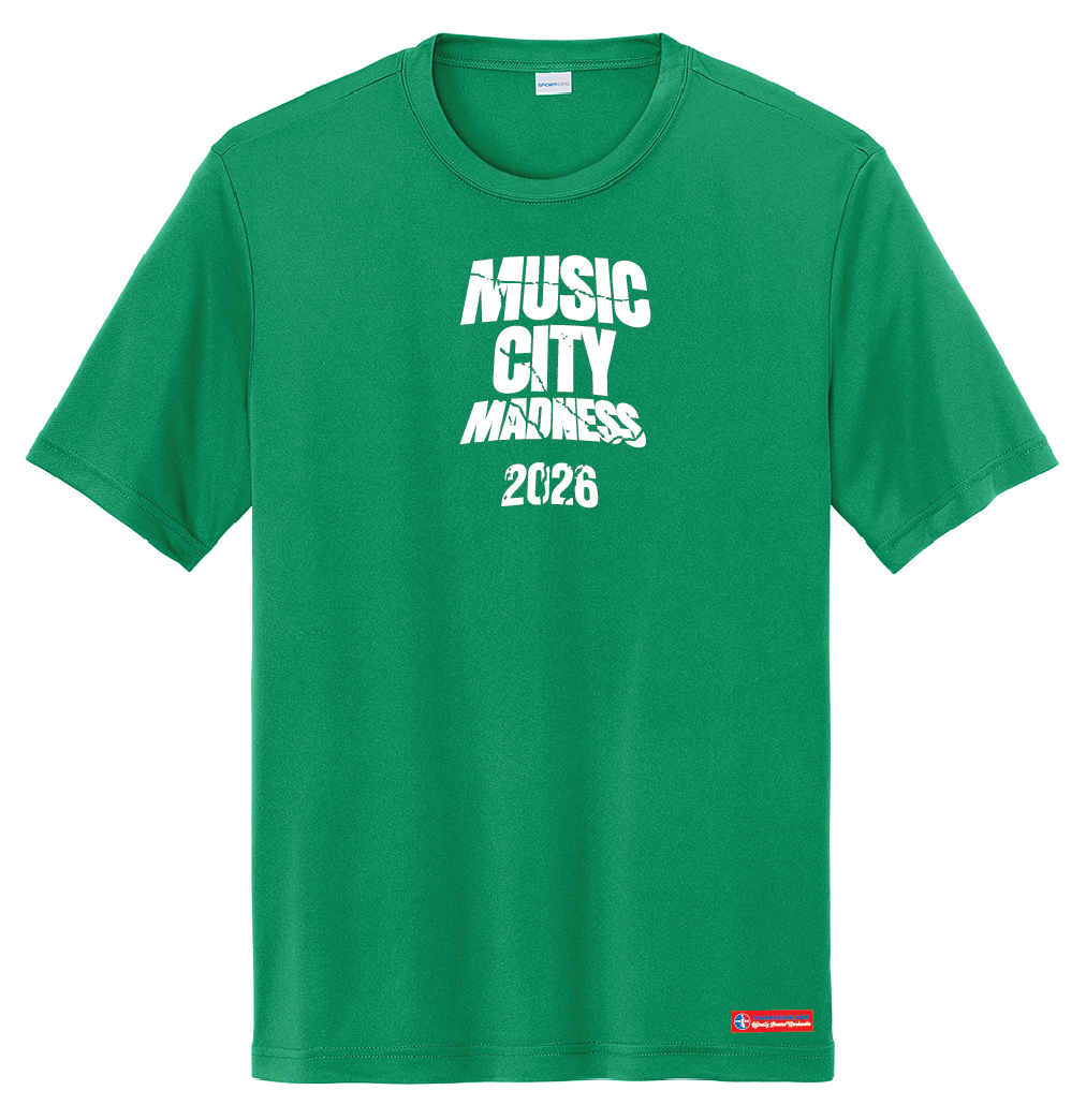 NWBA Officially Licensed - 2026 Music City Madness - Men's - T-Shirt - Performance