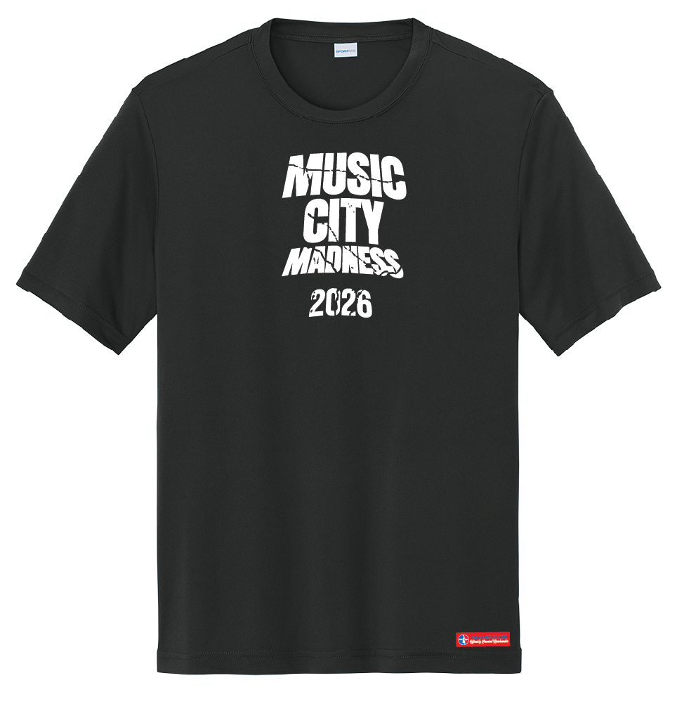 NWBA Officially Licensed - 2026 Music City Madness - Men's - T-Shirt - Performance
