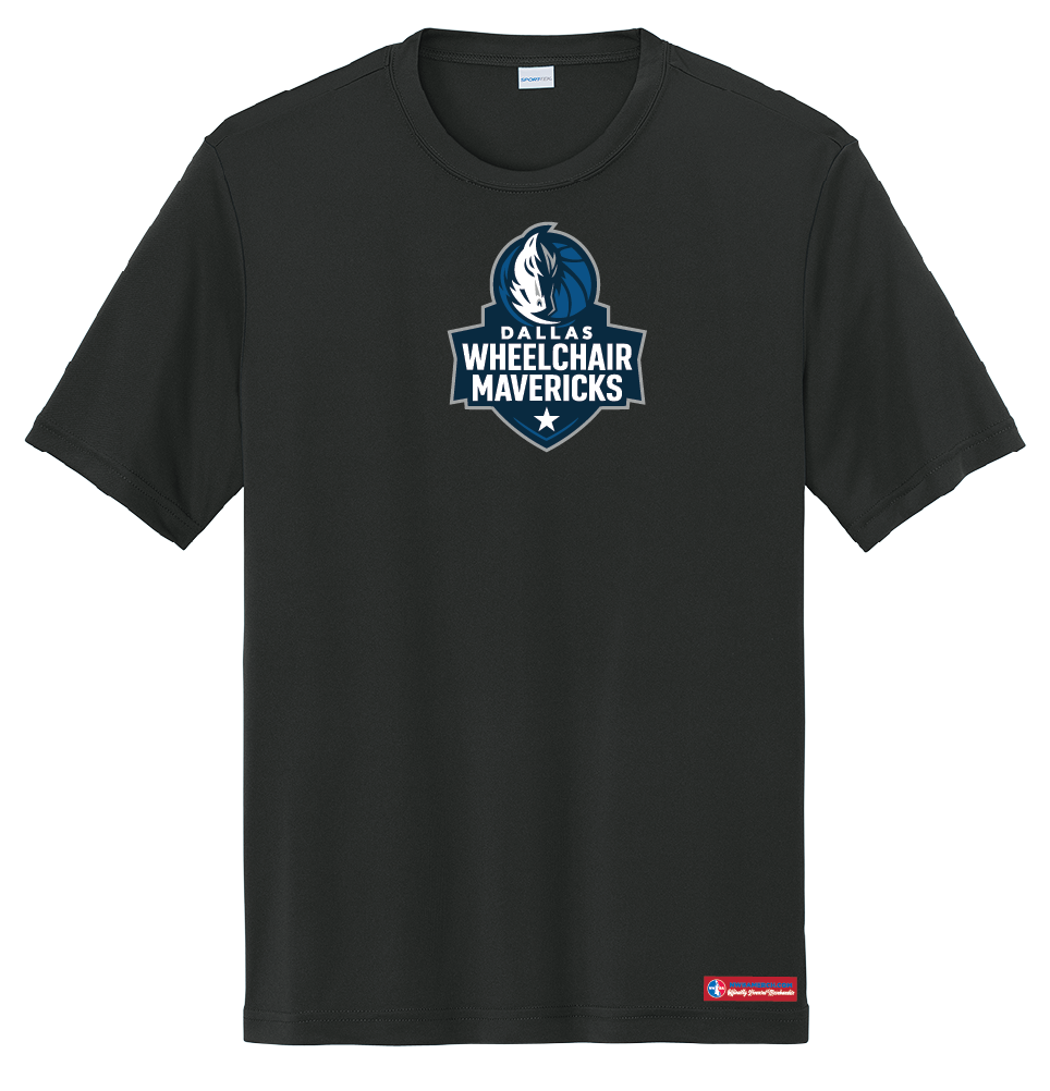 NWBA Officially Licensed - Dallas Wheelchair Mavericks - Youth - T-Shirt - Performance