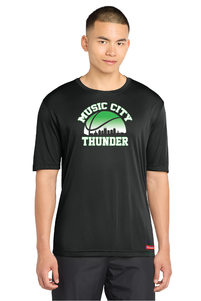 NWBA Officially Licensed - Music City Thunder - Men's - T-Shirt - Performance