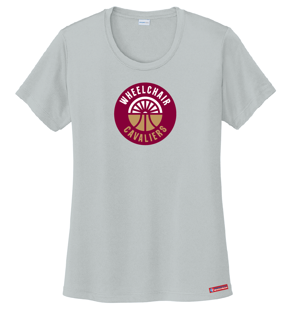 NWBA Officially Licensed - Cleveland Wheelchair Cavaliers - Women's - T-Shirt - Performance