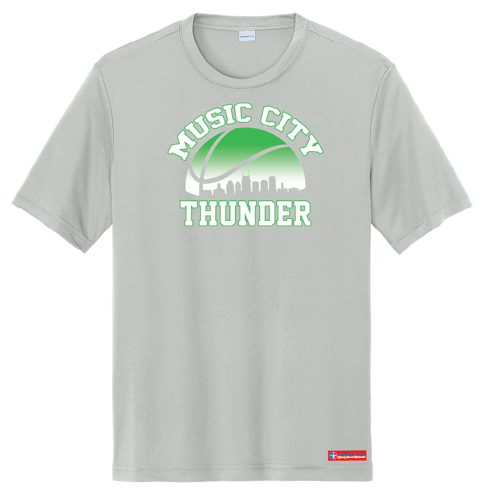 NWBA Officially Licensed - Music City Thunder - Youth - T-Shirt - Performance
