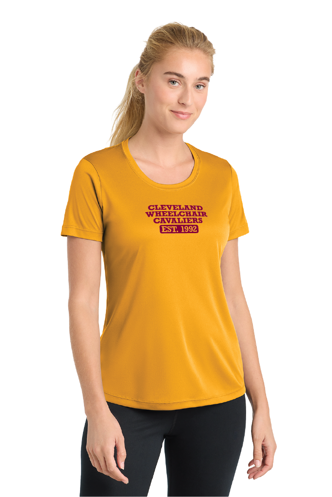 NWBA Officially Licensed - Cleveland Wheelchair Cavaliers - Women's - T-Shirt - Performance