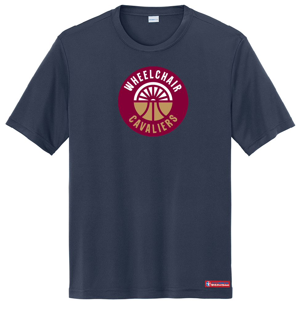 NWBA Officially Licensed - Cleveland Wheelchair Cavaliers - Men's - T-Shirt - Performance