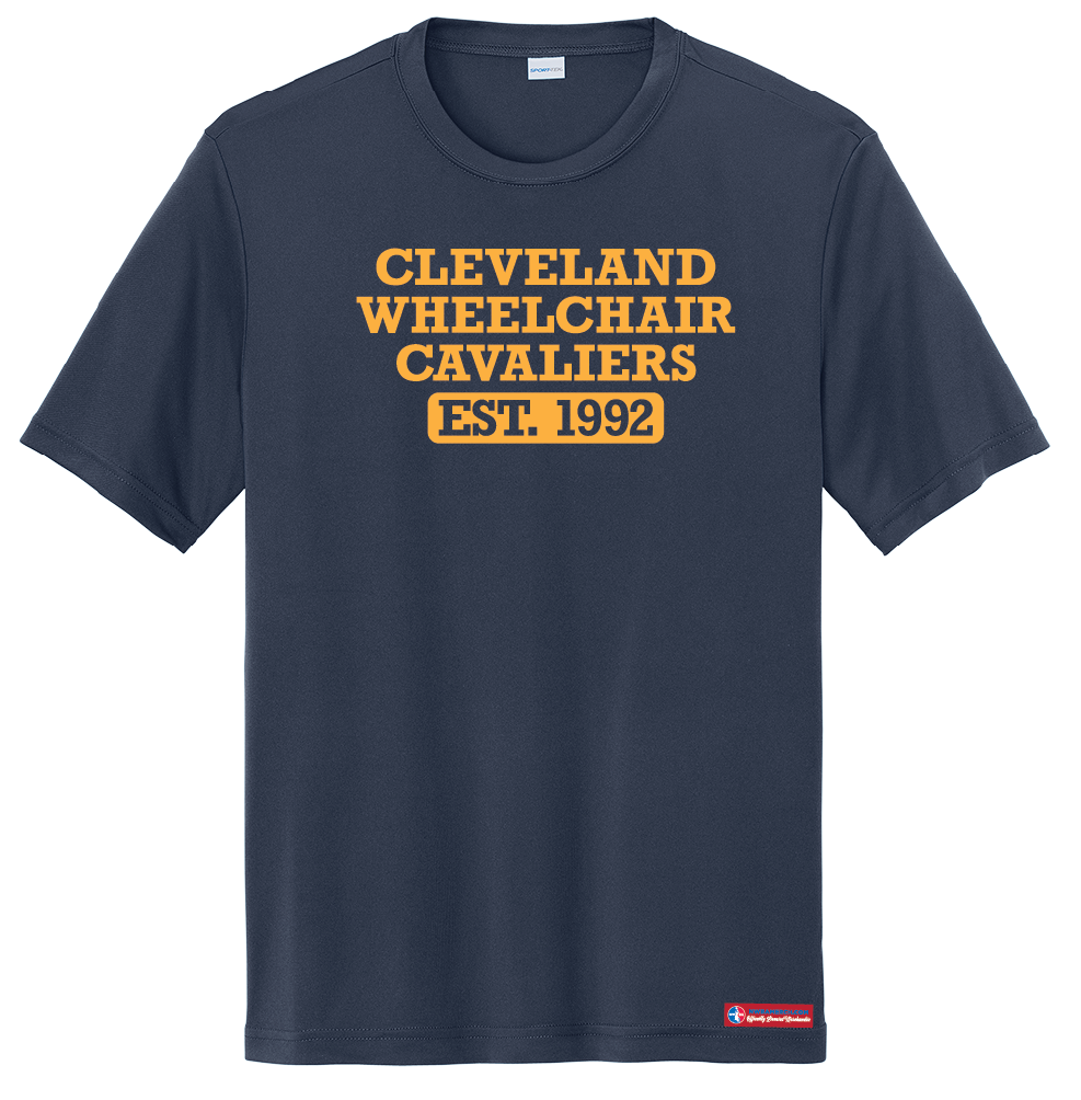 NWBA Officially Licensed - Cleveland Wheelchair Cavaliers - Youth - T-Shirt - Performance