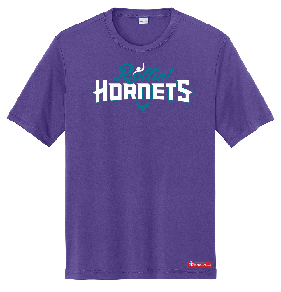 NWBA Officially Licensed - Rollin' Hornets - Men's - T-Shirt - Performance