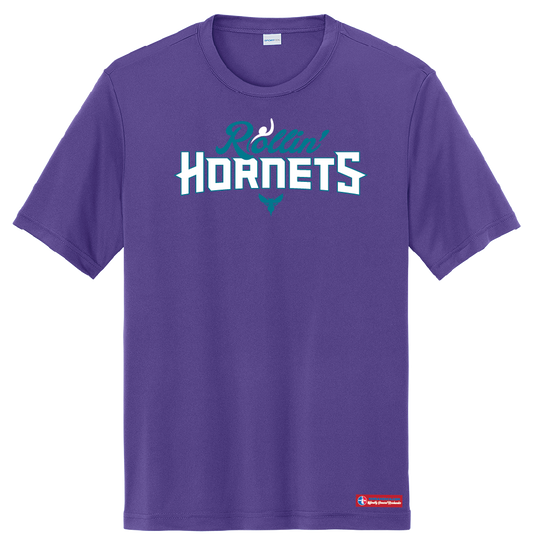 NWBA Officially Licensed - Rollin' Hornets - Men's - T-Shirt - Performance