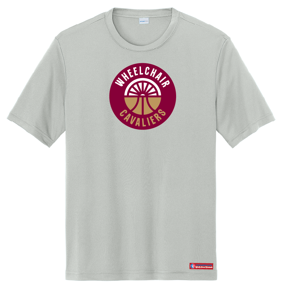 NWBA Officially Licensed - Cleveland Wheelchair Cavaliers - Men's - T-Shirt - Performance