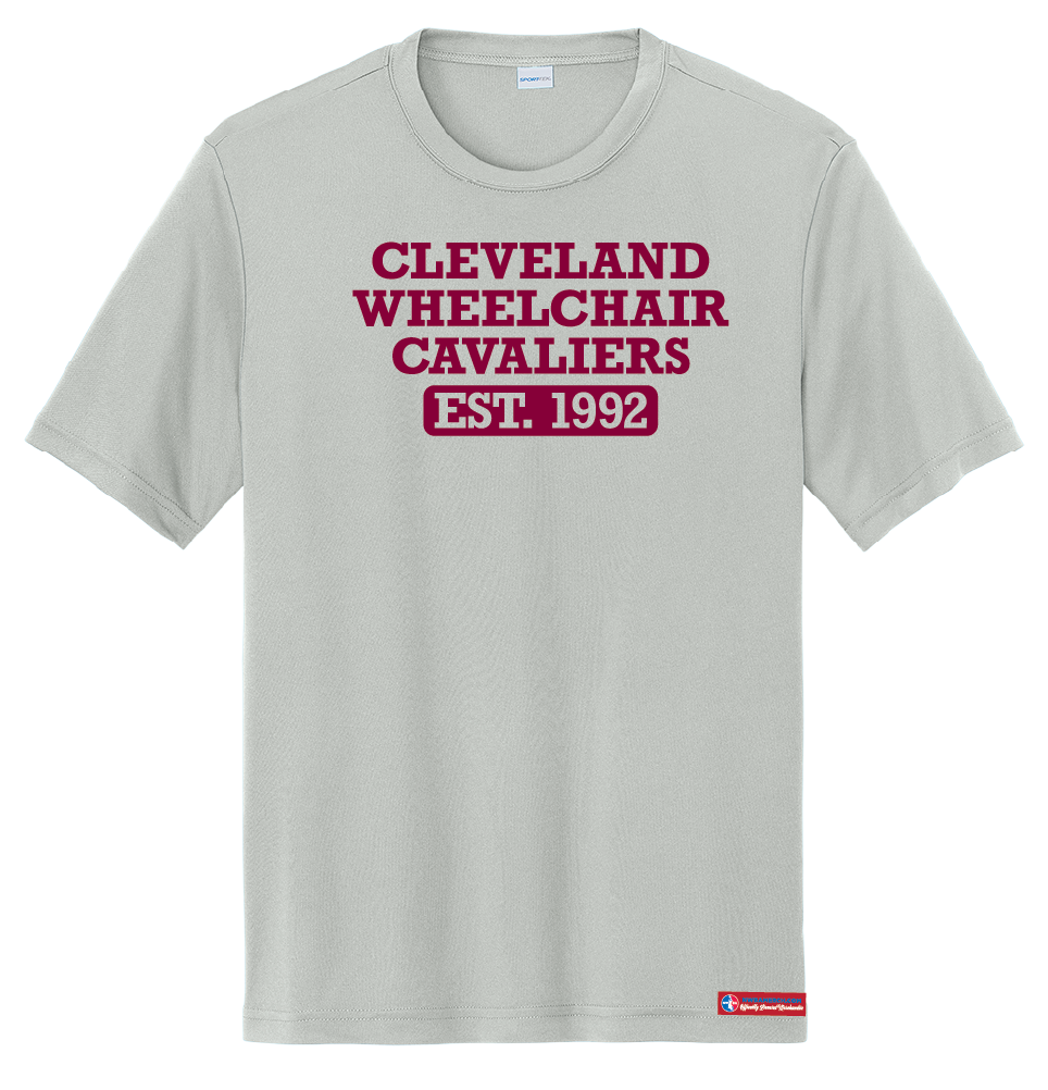 NWBA Officially Licensed - Cleveland Wheelchair Cavaliers - Youth - T-Shirt - Performance