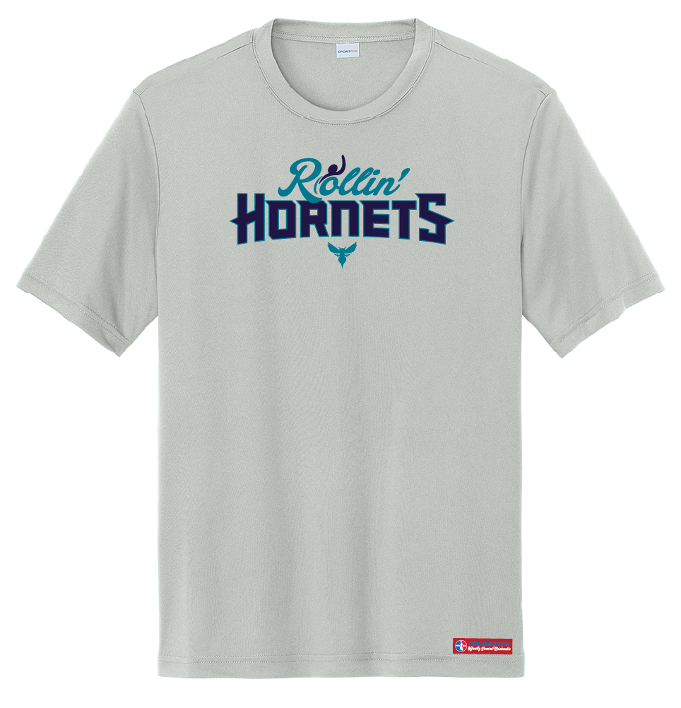 NWBA Officially Licensed - Rollin' Hornets - Men's - T-Shirt - Performance