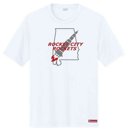 NWBA Officially Licensed - Rocket City Rockets - Men's - T-Shirt - Performance