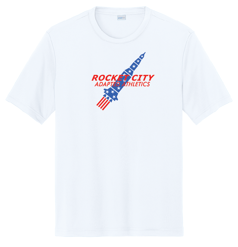 NWBA Officially Licensed - Rocket City Rockets 250 USA EDITION - Men's - T-Shirt - Performance