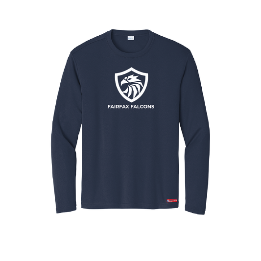 NWBA Officially Licensed - Fairfax Falcons - Men's - L/S T-Shirt - Performance