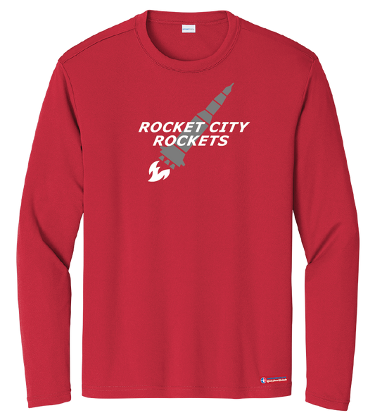NWBA Officially Licensed - Rocket City - Men's - L/S T-Shirt - Performance