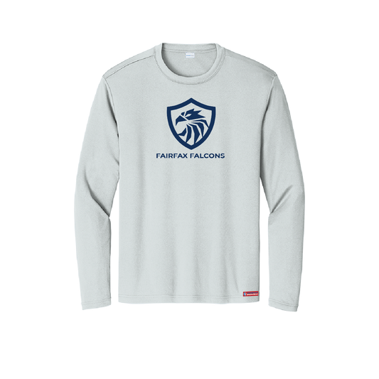 NWBA Officially Licensed - Fairfax Falcons - Youth L/S Performance T-Shirt